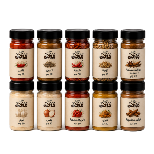 10 Spice Shakers Bundle 500gm by HajMady